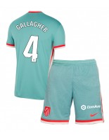 Atletico Madrid Conor Gallagher #4 Venkovní dres pro děti 2024-25 Krátký Rukáv (+ trenýrky)